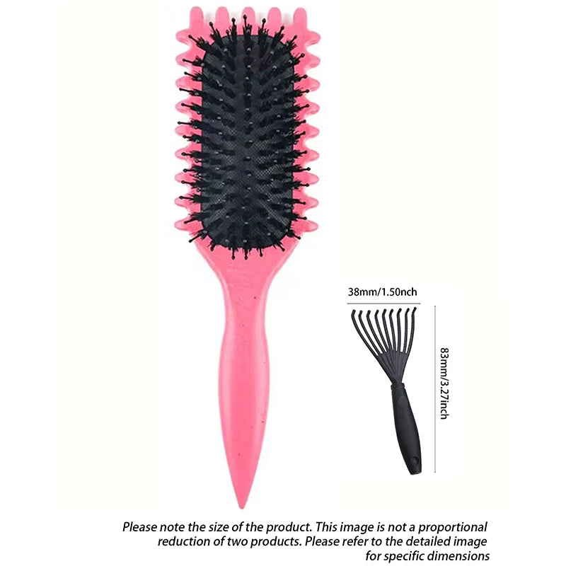New Fashionable Massage Air Cushion Comb Bouncing Style Curly Hair Comb Airbag Hairdressing Comb Big Wave Hair Comb