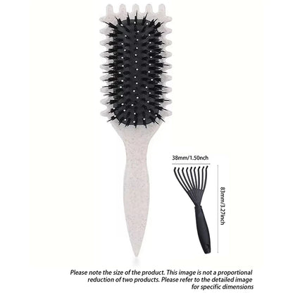 New Fashionable Massage Air Cushion Comb Bouncing Style Curly Hair Comb Airbag Hairdressing Comb Big Wave Hair Comb