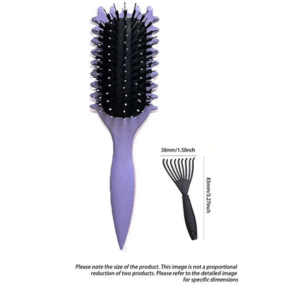 New Fashionable Massage Air Cushion Comb Bouncing Style Curly Hair Comb Airbag Hairdressing Comb Big Wave Hair Comb