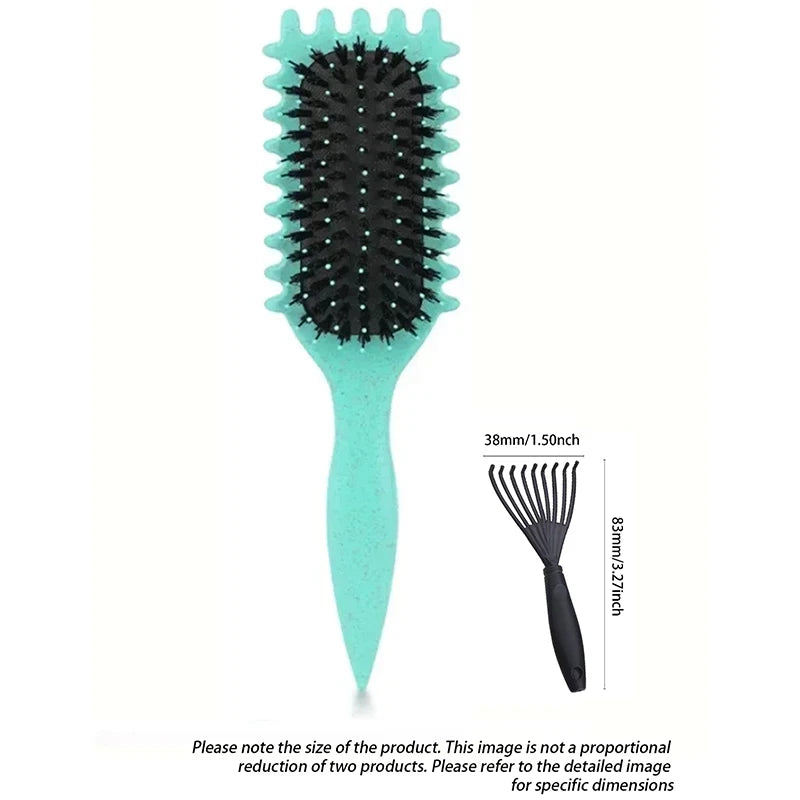 New Fashionable Massage Air Cushion Comb Bouncing Style Curly Hair Comb Airbag Hairdressing Comb Big Wave Hair Comb