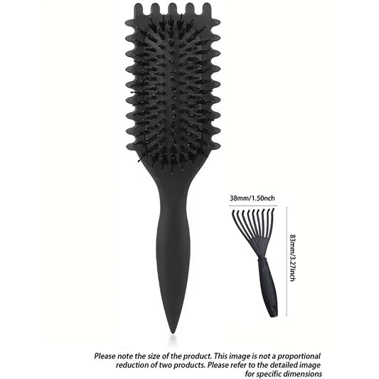 New Fashionable Massage Air Cushion Comb Bouncing Style Curly Hair Comb Airbag Hairdressing Comb Big Wave Hair Comb
