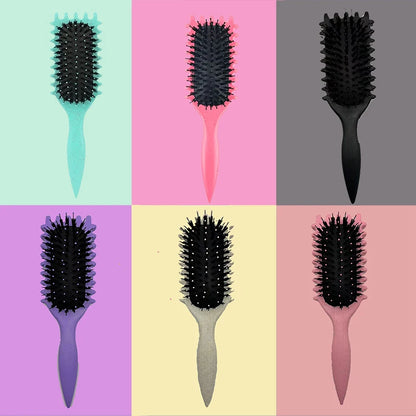 New Fashionable Massage Air Cushion Comb Bouncing Style Curly Hair Comb Airbag Hairdressing Comb Big Wave Hair Comb