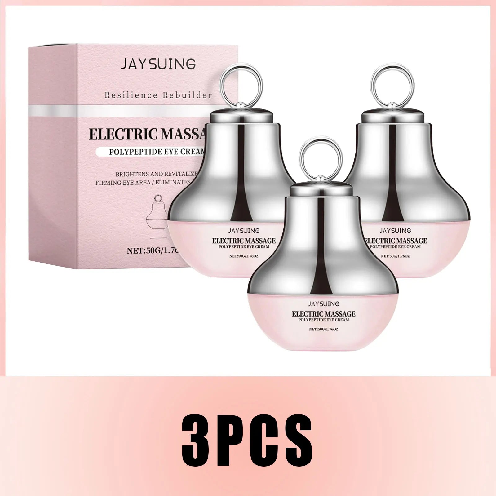 Electric Massage Eye Cream Firming Lifting Fine Line Relieve Tired Eye Gentle Vibration Anti-Wrinkle Moisturizing under Eye Care